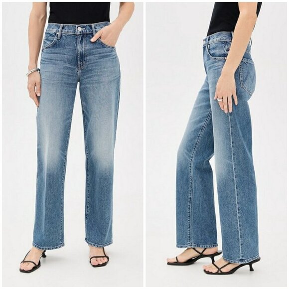 💕MOTHER SUPERIOR💕 Lil' Mid-Rise Tunnel Vision Sneak Jeans I'm A Winner 30 NWOT - Picture 8 of 16